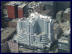 Views from CN Tower 11 - Hyatt Regency, Hilton Garden Inn